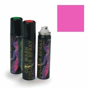 Stargazer Pink (UV Reactive) One Wash Colour Hair Spray 75m