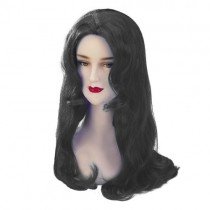 Black Stargazer Adjustable Mermaid Style Fashion Wig