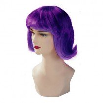 Violet Stargazer Adjustable Terry Style Fashion Wig